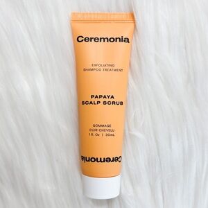 Ceremonia Papaya Scalp Scrub Shampoo Deluxe Trial